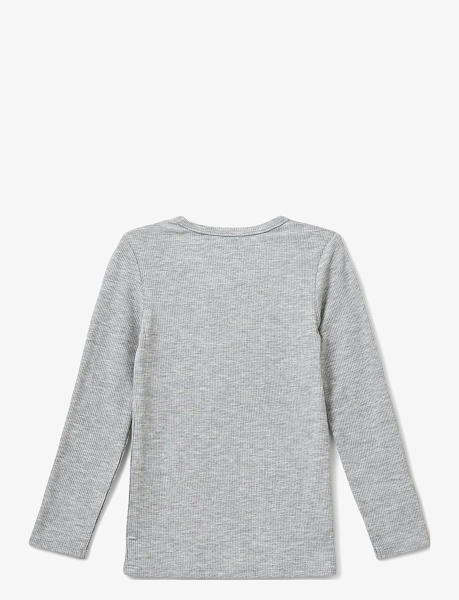 Sofie Schnoor Baby and Kids - PETRICIASK T-SHIRT LONG SLEEVE - pikkade varrukatega t-särgid - grey mel - 1