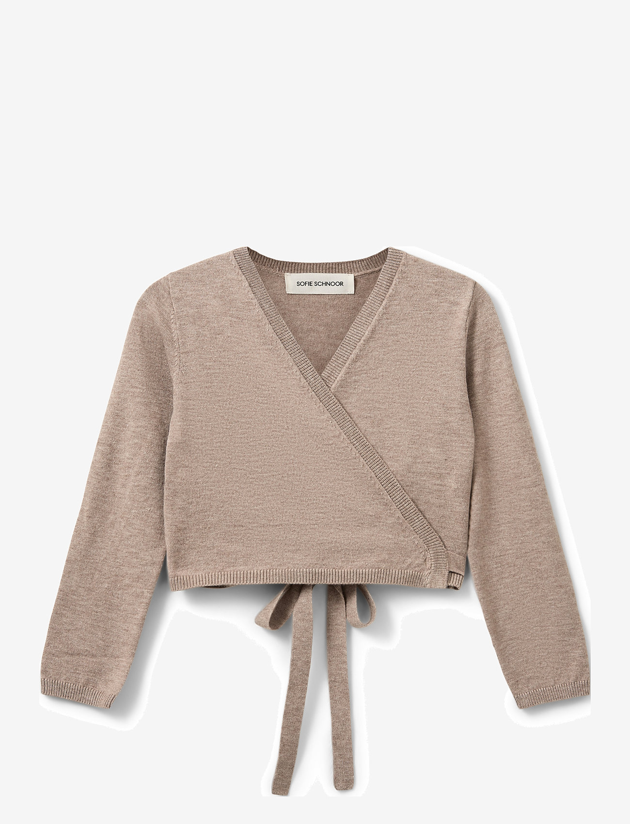 Sofie Schnoor Baby and Kids - GRACYSK CARDIGAN - efterårstøj - brown melange - 0