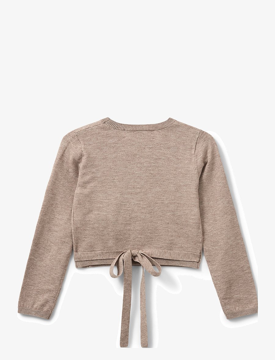 Sofie Schnoor Baby and Kids - GRACYSK CARDIGAN - cardigans - brown melange - 1