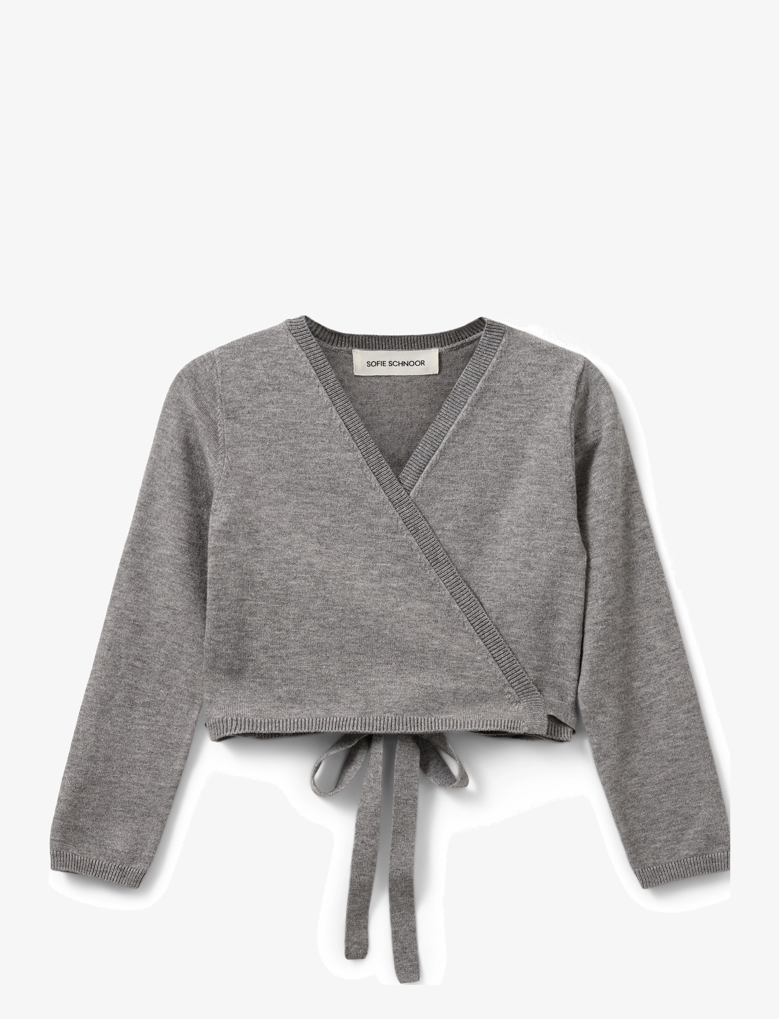 Sofie Schnoor Baby and Kids - GRACYSK CARDIGAN - cardigans - light grey melange - 0