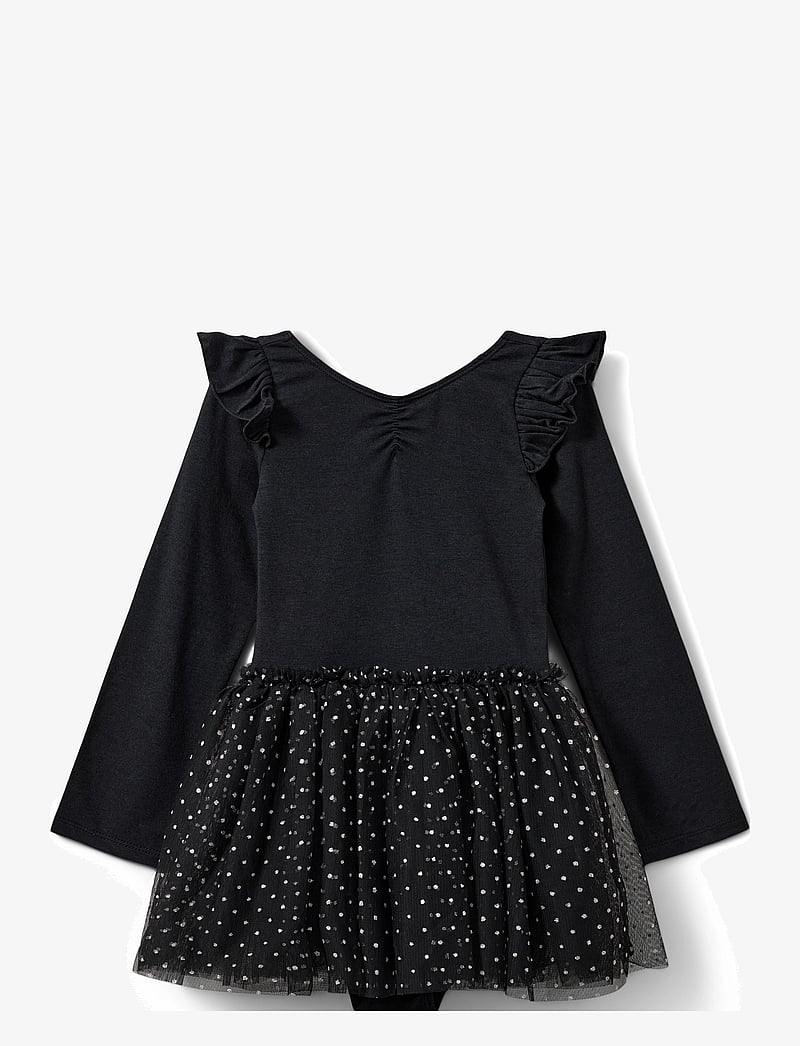 Sofie Schnoor Baby and Kids - ESTELLESK GYM SUIT - pikkade varrukatega vabaaja kleidid - black - 0