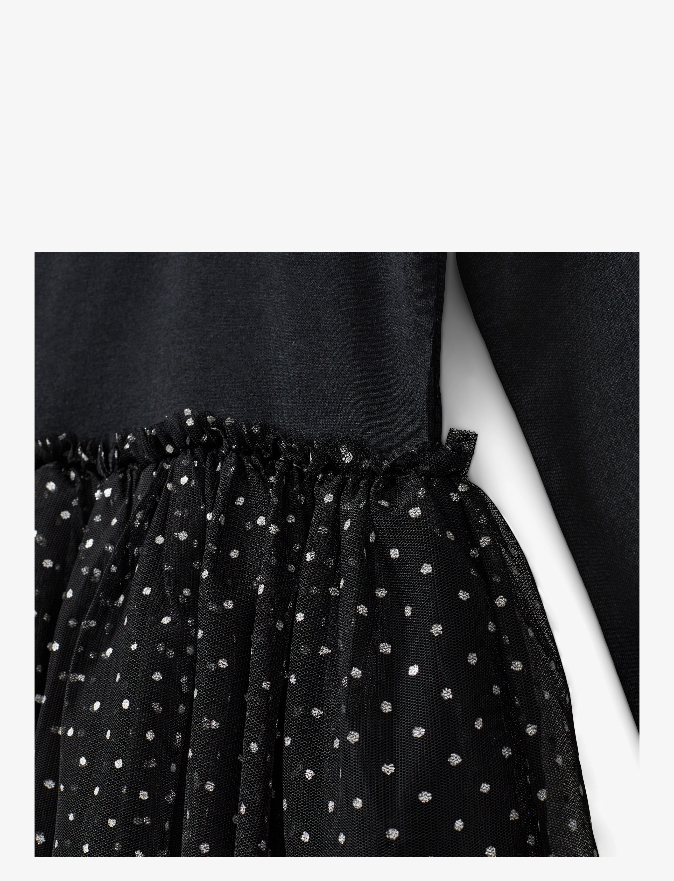 Sofie Schnoor Baby and Kids - ESTELLESK GYM SUIT - långärmade vardagsklänningar - black - 2