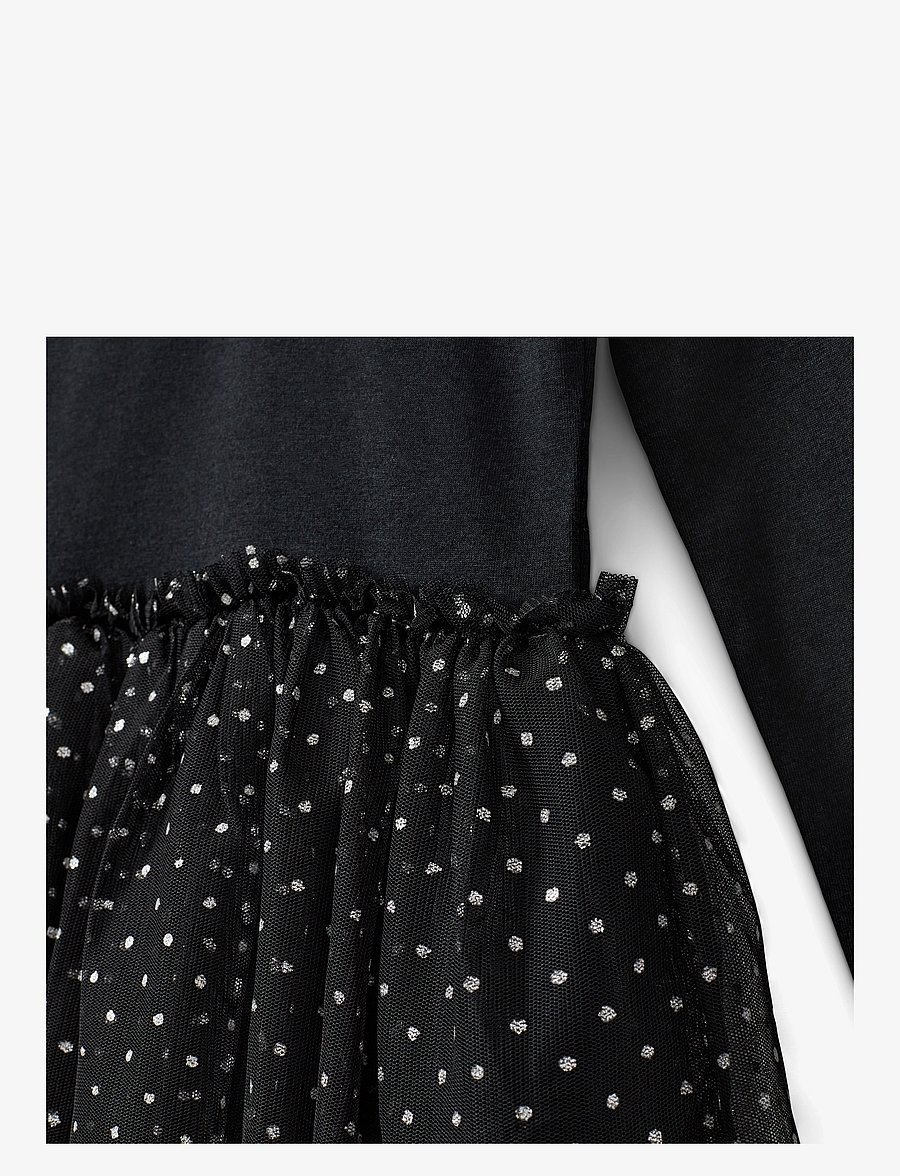 Sofie Schnoor Baby and Kids - ESTELLESK GYM SUIT - pitkähihaiset arkimekot - black - 2
