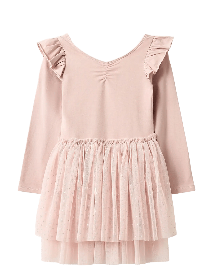Sofie Schnoor Baby and Kids - ESTELLESK GYM SUIT - langärmelige freizeitkleider - dusty rose - 0