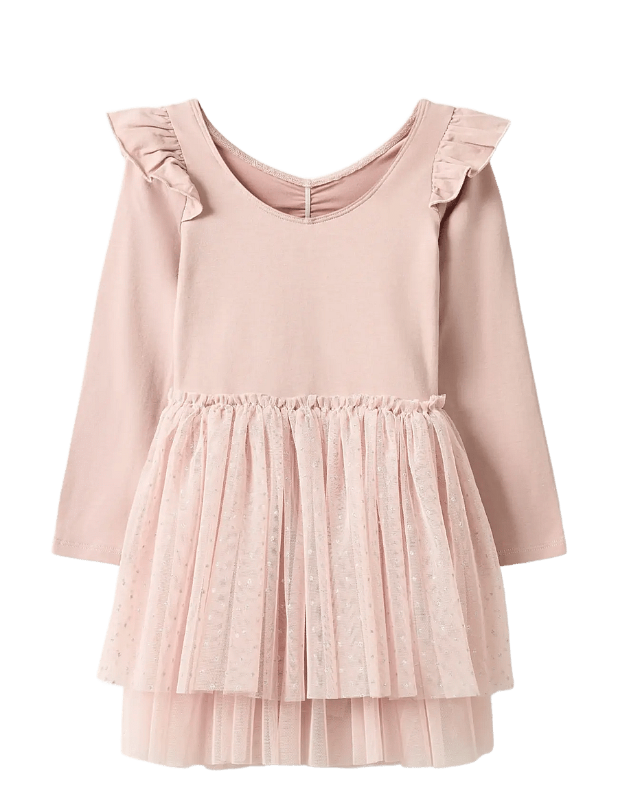 Sofie Schnoor Baby and Kids - ESTELLESK GYM SUIT - langärmelige freizeitkleider - dusty rose - 1