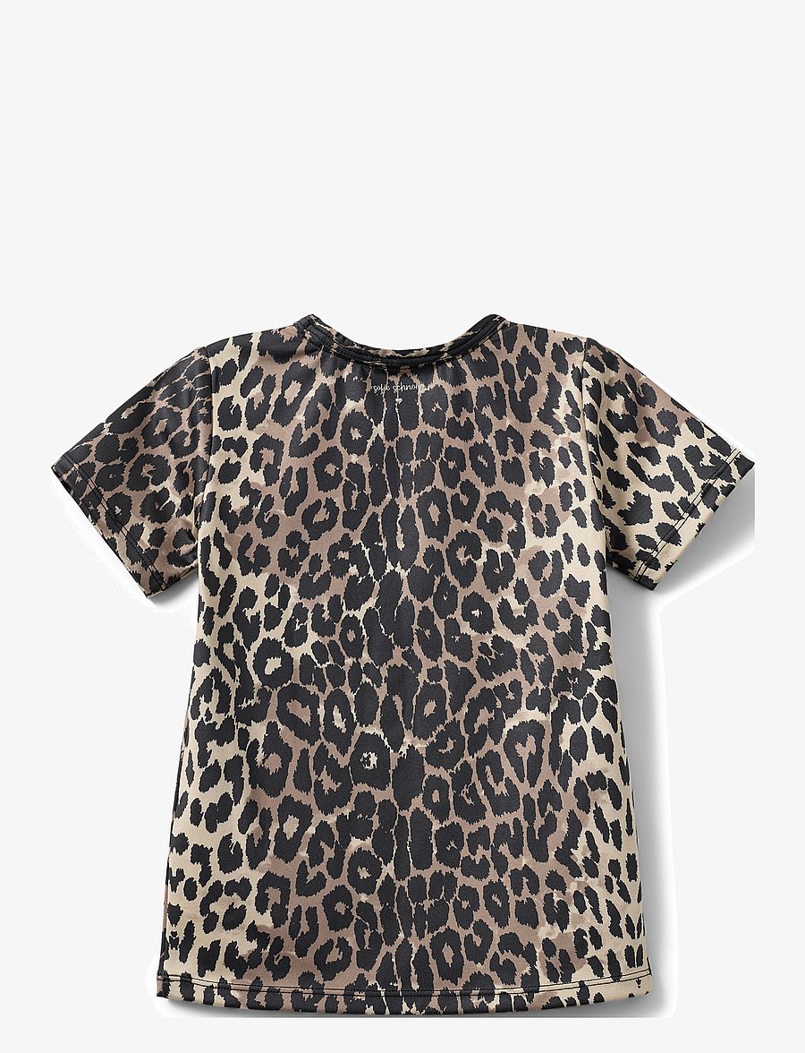 Sofie Schnoor Baby and Kids - ASITASK T-SHIRT - kortärmade t-shirts - light brown leopard - 0