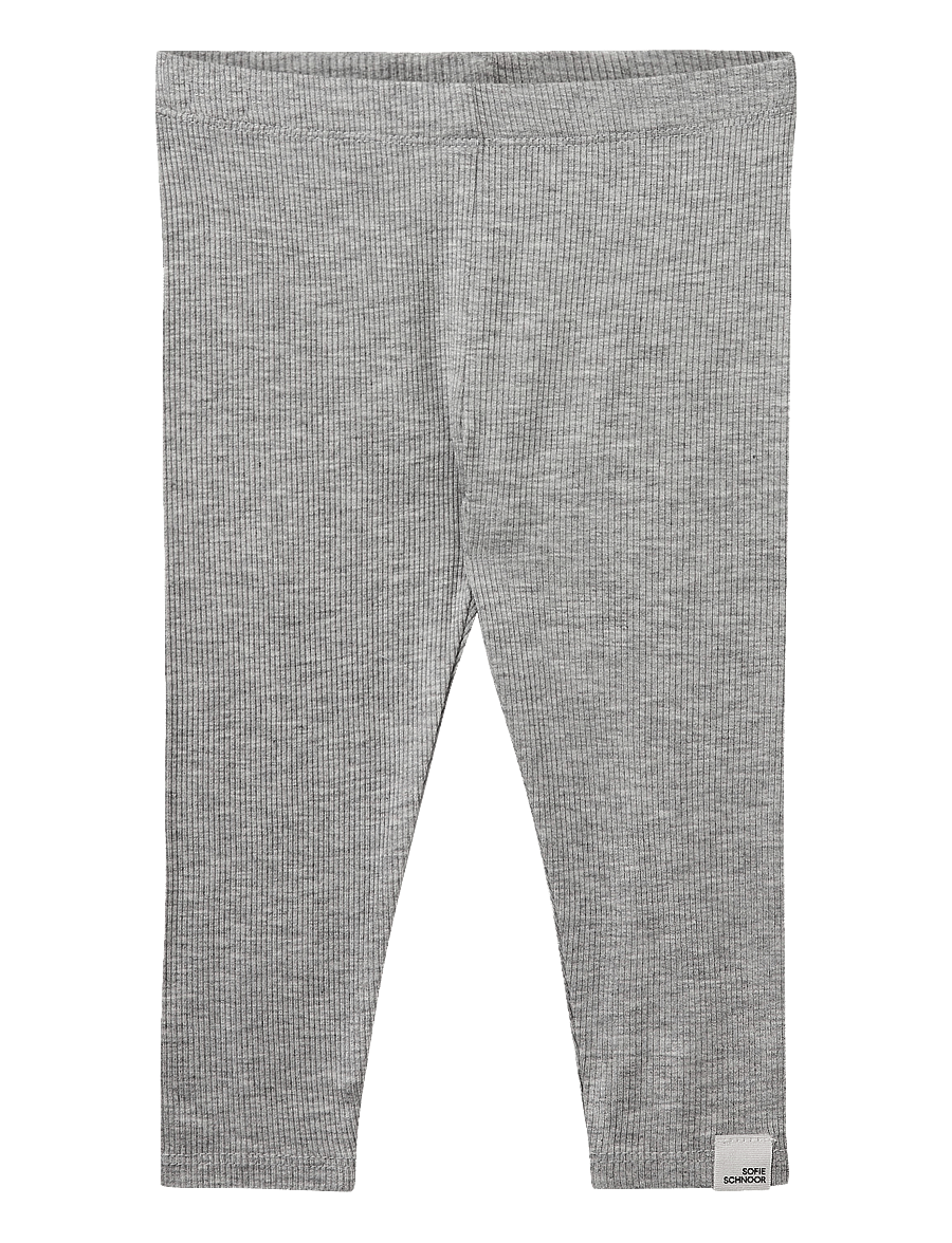 Sofie Schnoor Baby and Kids - NALINESB LEGGINGS - leggings - grey mel - 0