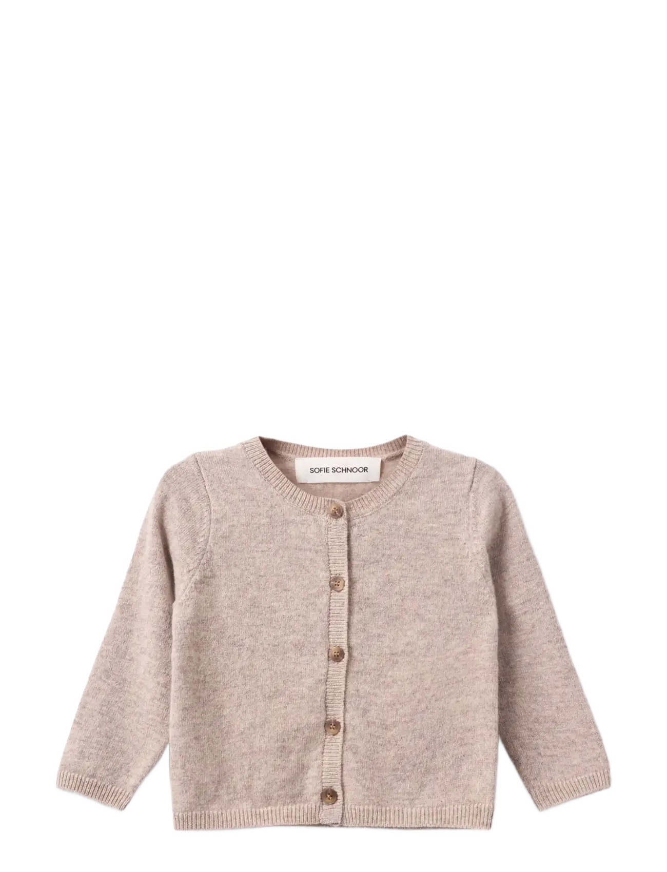 Sofie Schnoor Baby and Kids CISSESB CARDIGAN - Sofie Schnoor Baby and Kids - BROWN MELANGE / beige