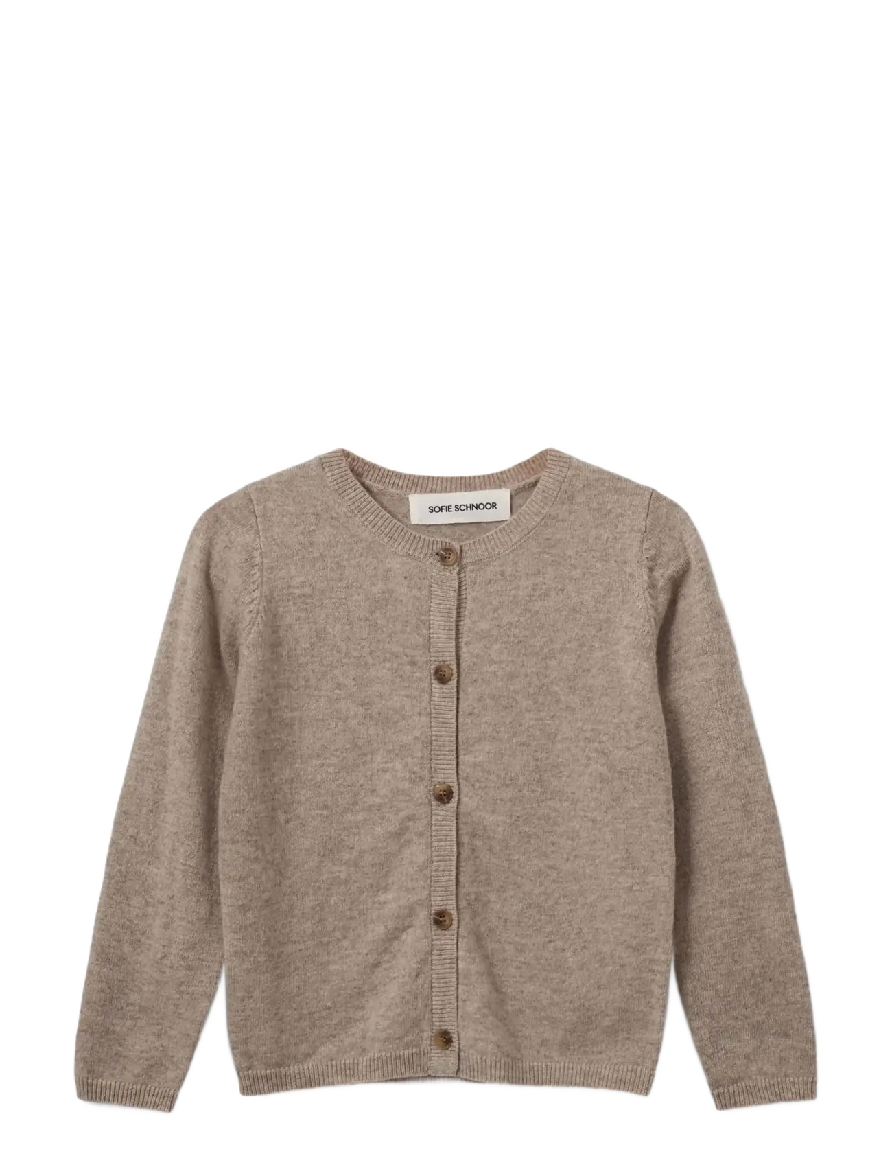 Sofie Schnoor Baby and Kids CISSESK CARDIGAN - Sofie Schnoor Baby and Kids - BROWN MELANGE / brown