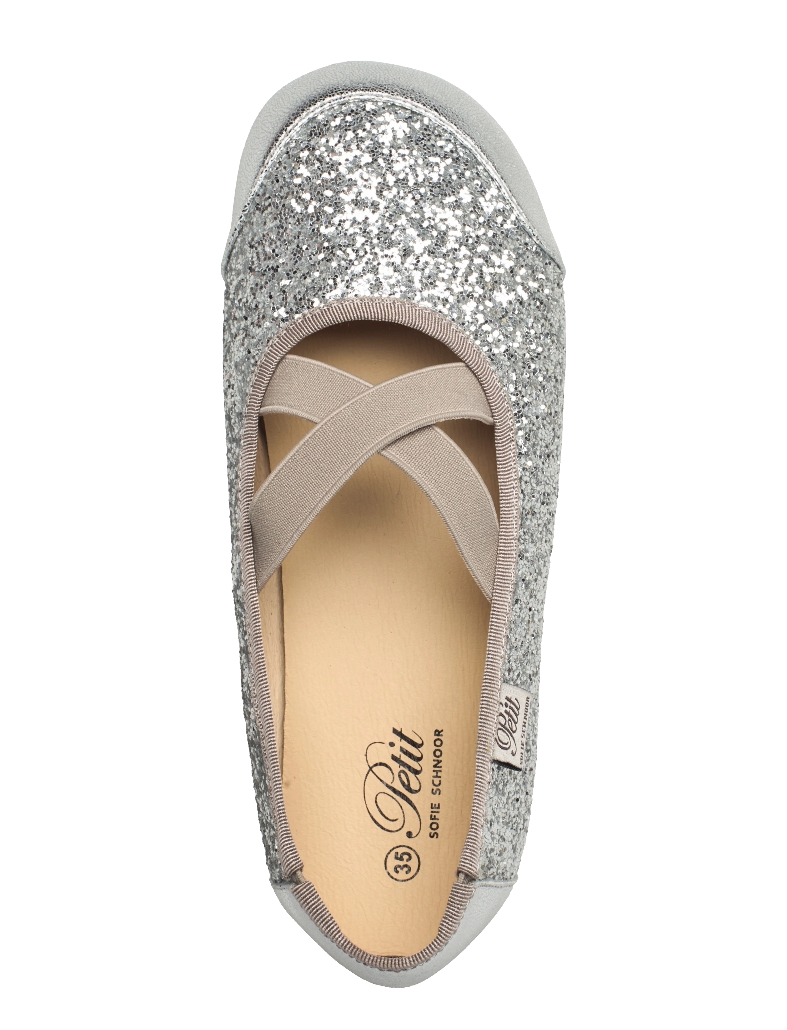 Sofie Schnoor Baby and Kids - NELIASK INDOOR SHOE - ballerinaer & slip ons - silver - 3