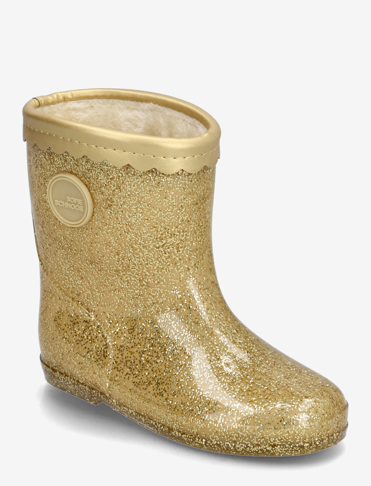 Sofie Schnoor Baby and Kids - Rubber boot - gefütterte gummistiefel - champagne - 0