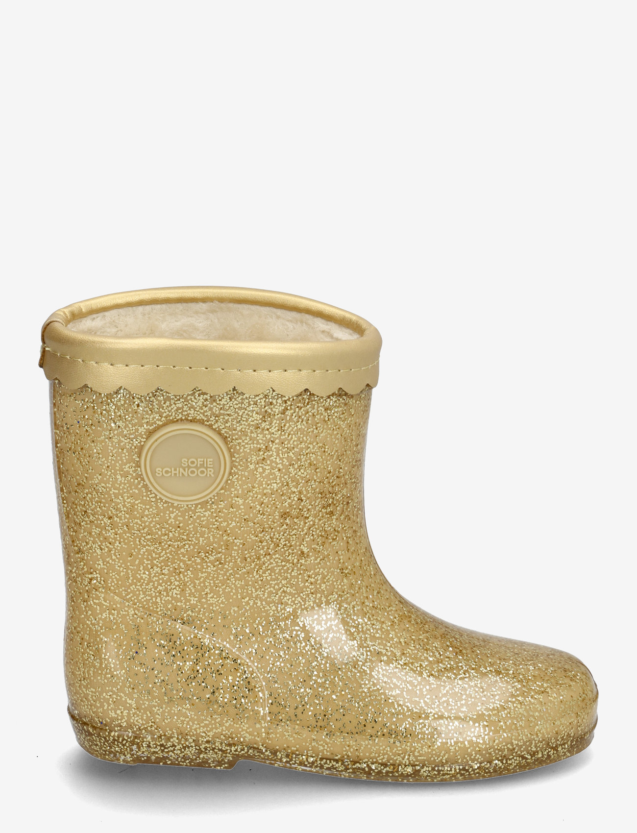 Sofie Schnoor Baby and Kids - Rubber boot - gefütterte gummistiefel - champagne - 1