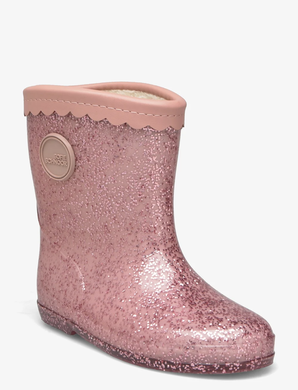 Sofie Schnoor Baby and Kids - Rubber boot - gummistøvler med for - rose - 0