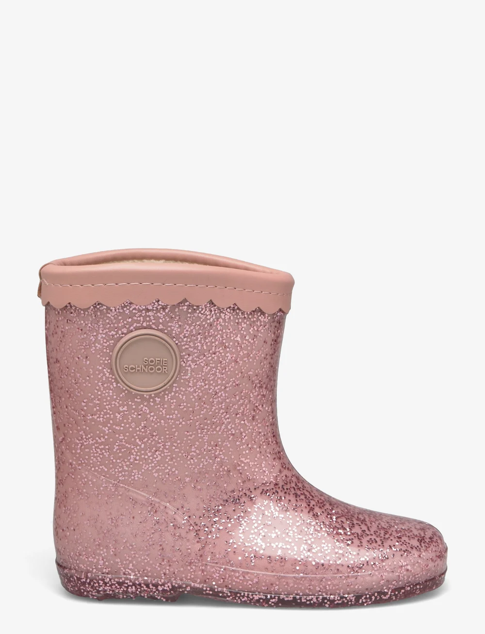 Sofie Schnoor Baby and Kids - Rubber boot - gummistøvler med for - rose - 1
