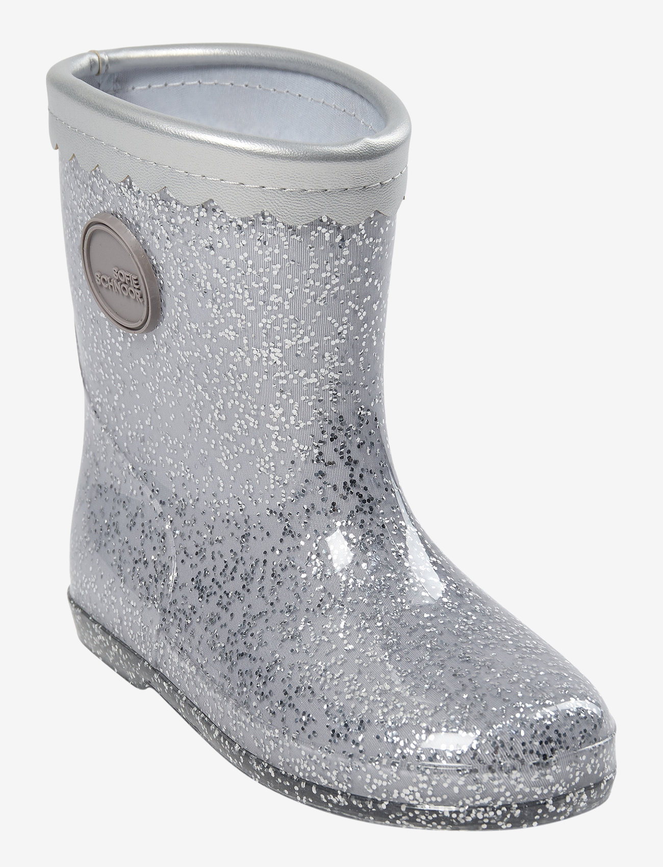 Sofie Schnoor Baby and Kids - Rubber boot w/o Lining - ungefütterte gummistiefel - silver - 1