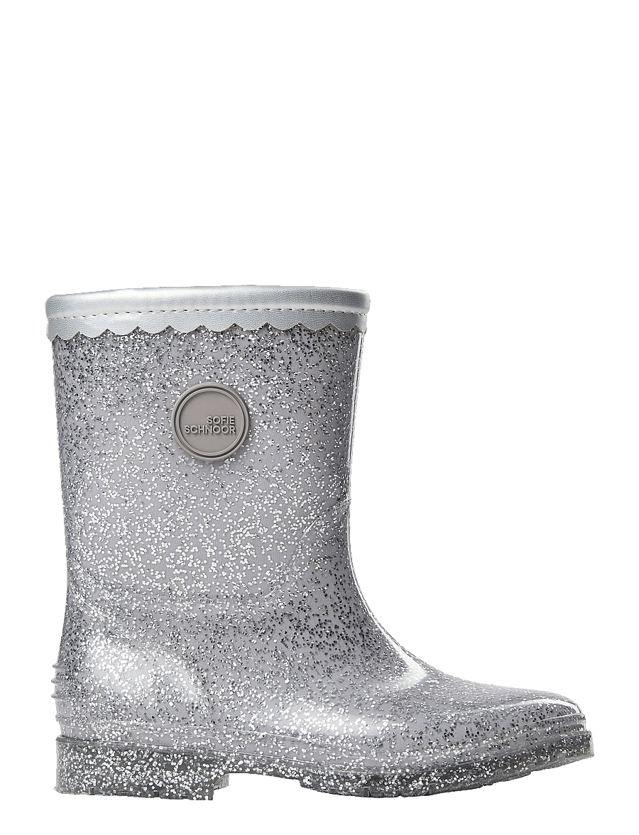 Sofie Schnoor Baby and Kids - Rubber boot w/o lining - ungefütterte gummistiefel - silver - 0