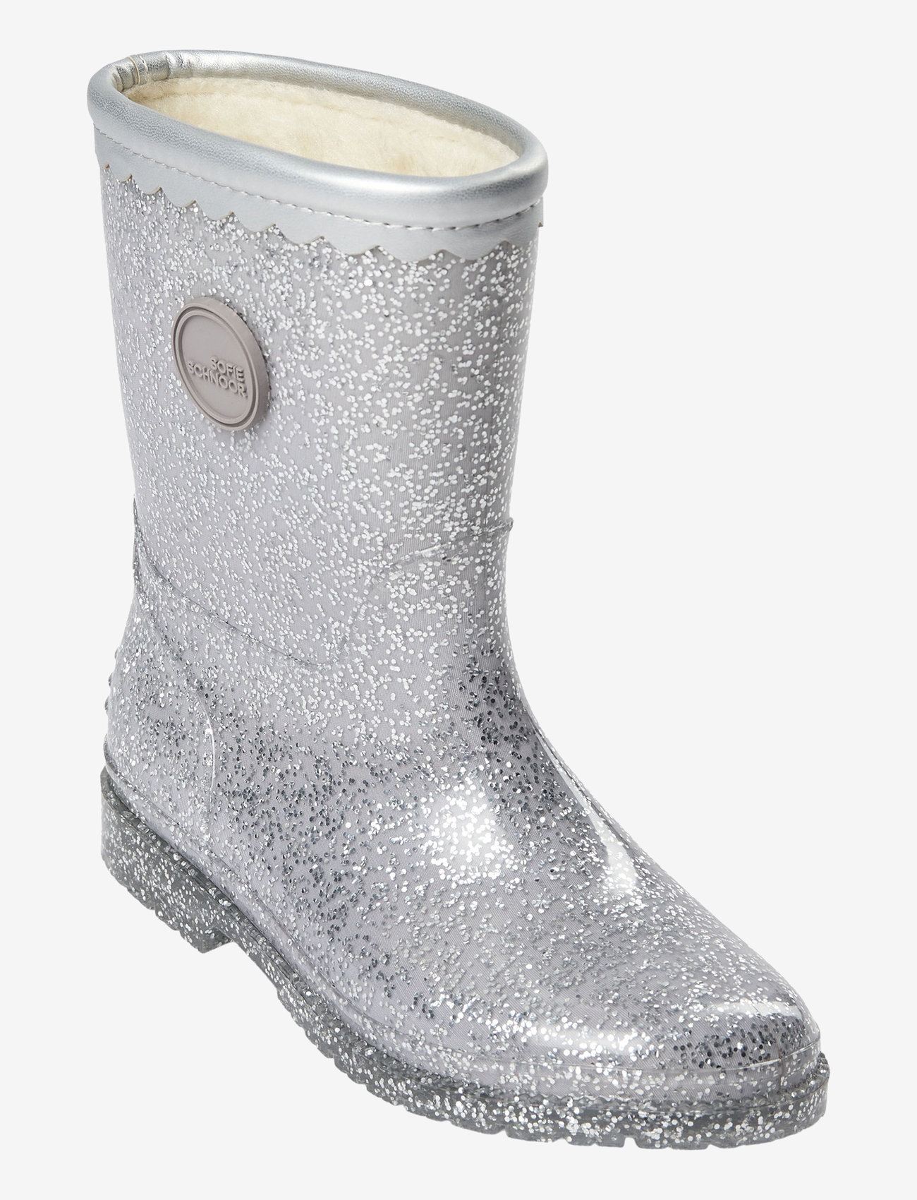 Sofie Schnoor Baby and Kids - Rubber boot w/o lining - unlined rubberboots - silver - 1
