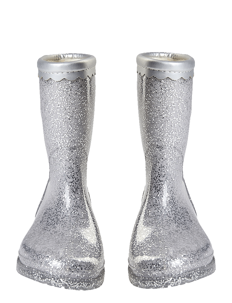 Sofie Schnoor Baby and Kids - Rubber boot w/o lining - unlined rubberboots - silver - 2