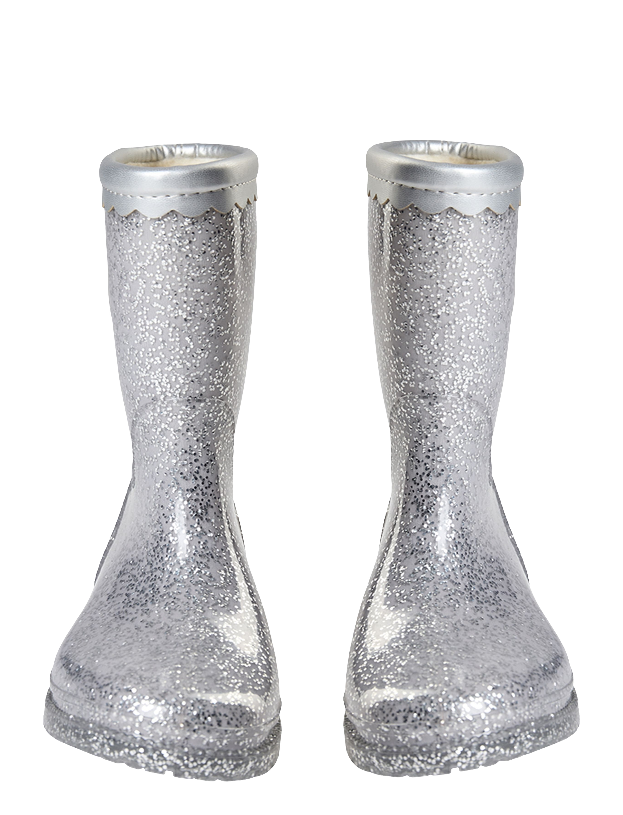 Sofie Schnoor Baby and Kids - Rubber boot w/o lining - silver - 2