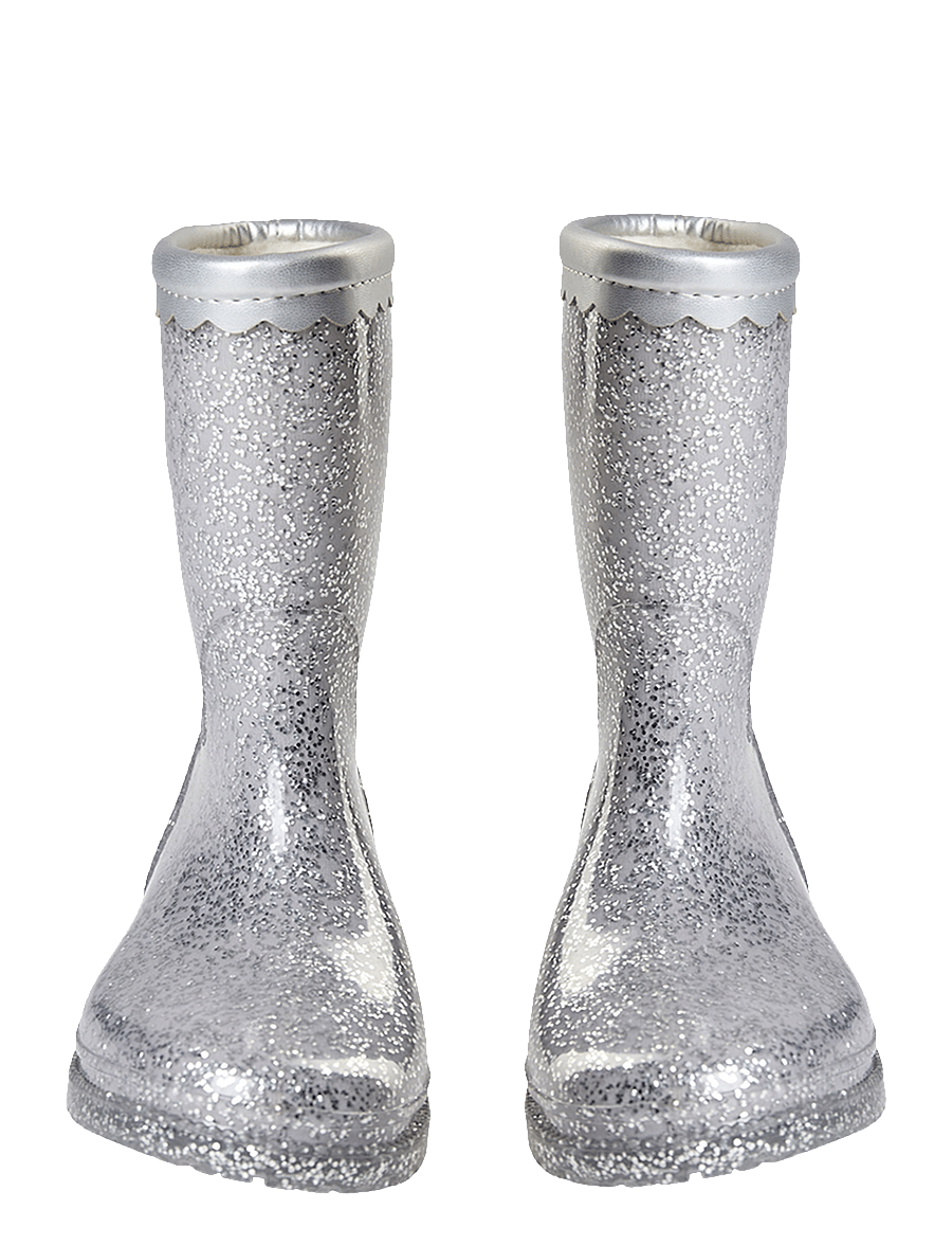 Sofie Schnoor Baby and Kids - Rubber boot w/o lining - ungefütterte gummistiefel - silver - 2