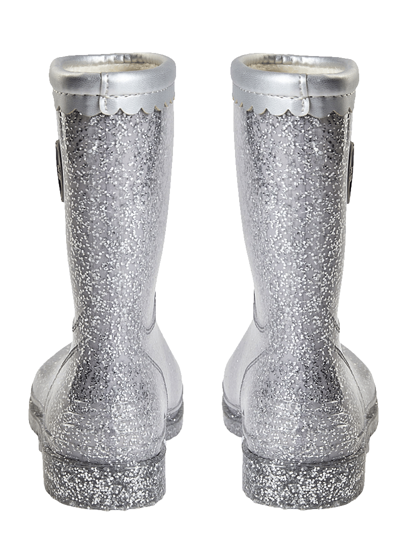 Sofie Schnoor Baby and Kids - Rubber boot w/o lining - unlined rubberboots - silver - 3