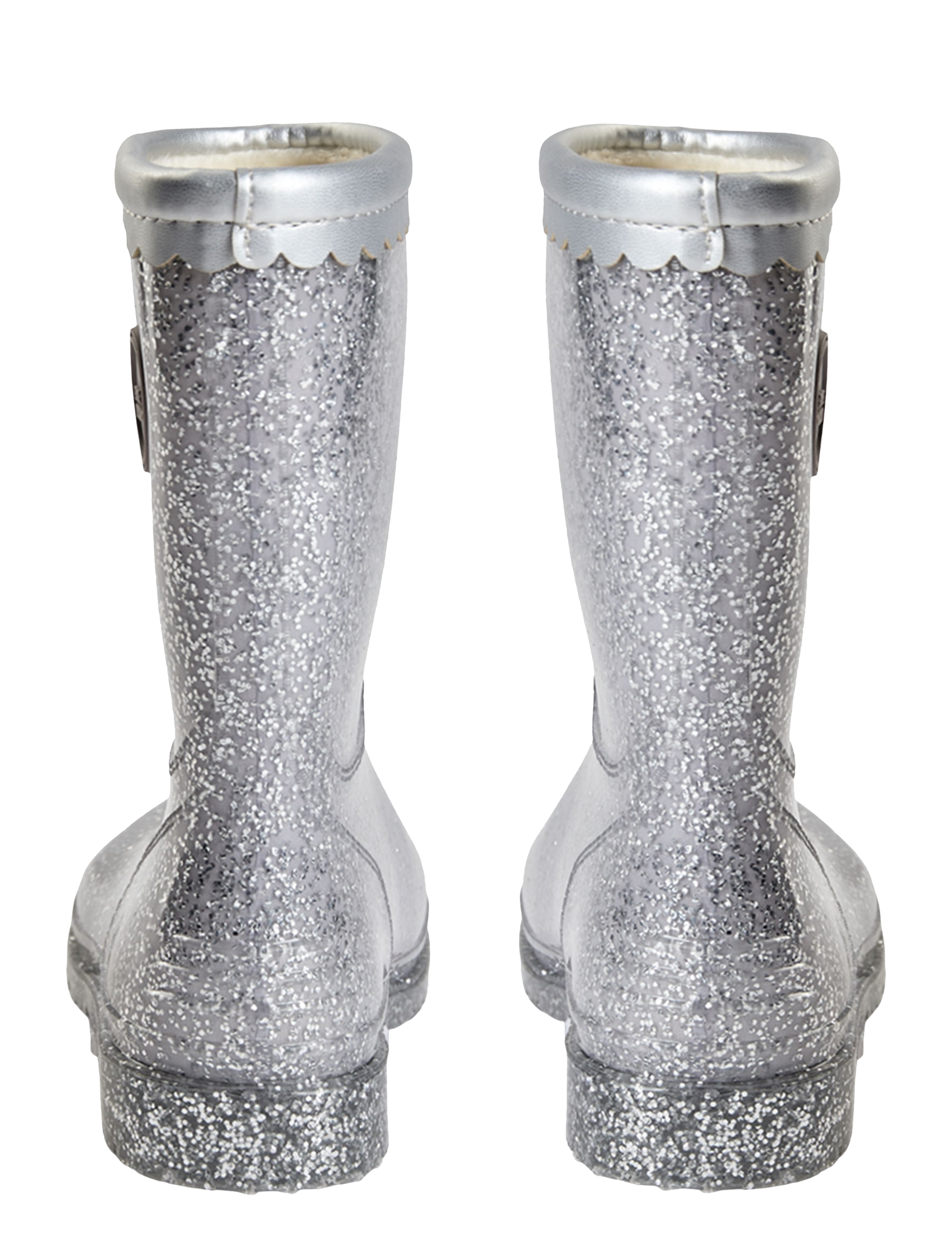 Sofie Schnoor Baby and Kids - Rubber boot w/o lining - silver - 3