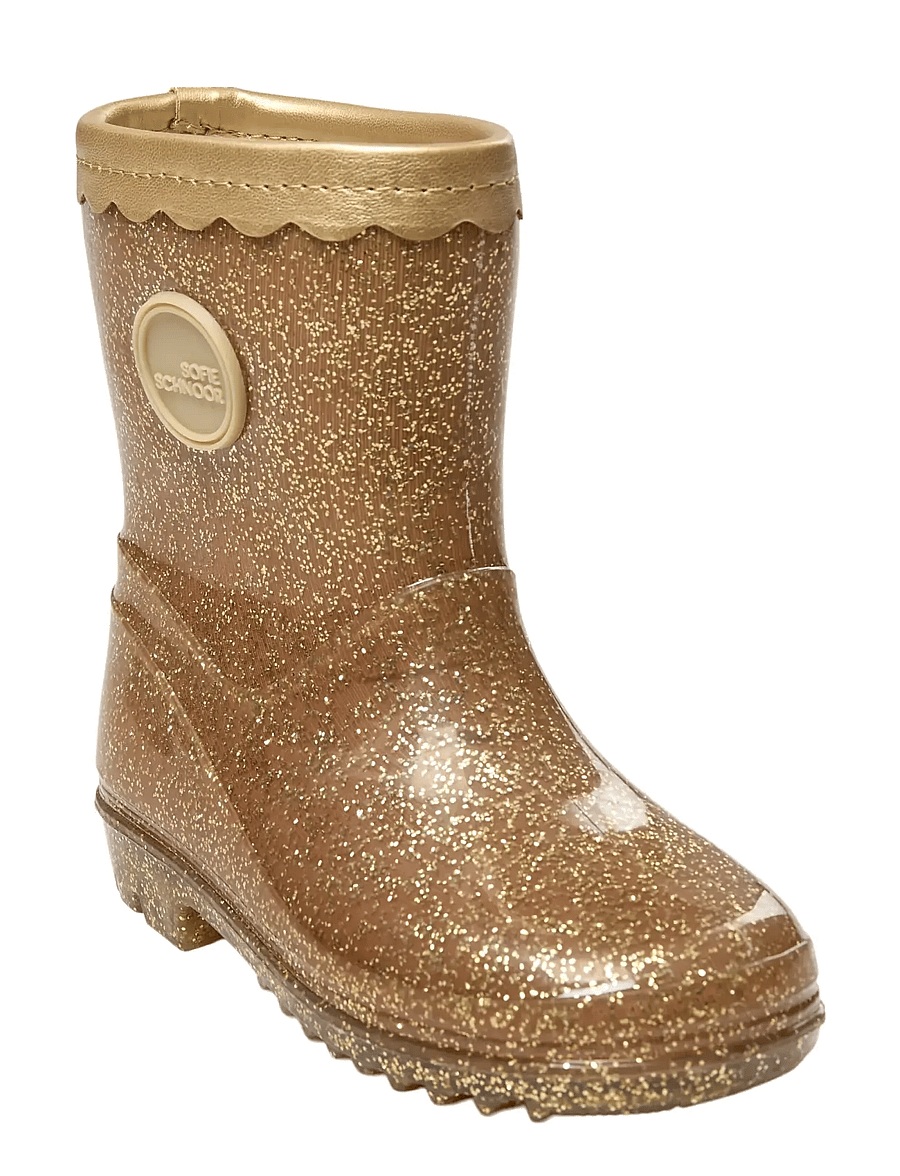 Sofie Schnoor Baby and Kids - PERLASK RUBBER BOOT W: LINING - gefütterte gummistiefel - champagne - 1