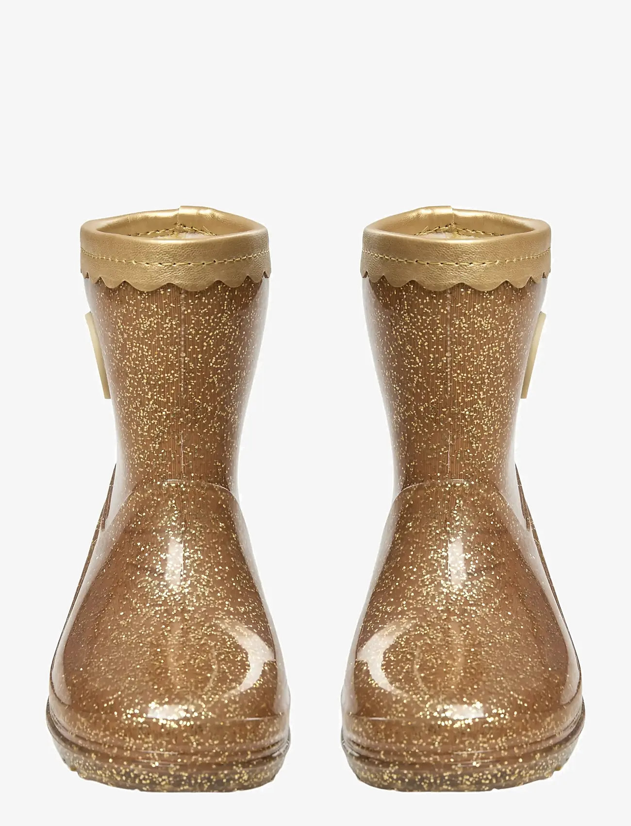 Sofie Schnoor Baby and Kids - PERLASK RUBBER BOOT W: LINING - fodrade gummistövlar - champagne - 2