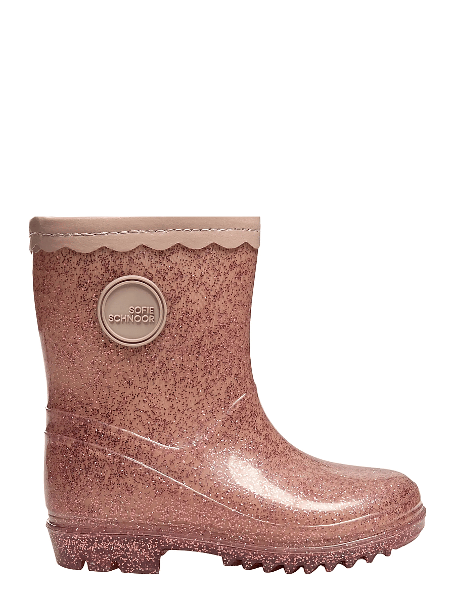 Sofie Schnoor Baby and Kids - PERLASK RUBBER BOOT W: LINING - gefütterte gummistiefel - rose - 0
