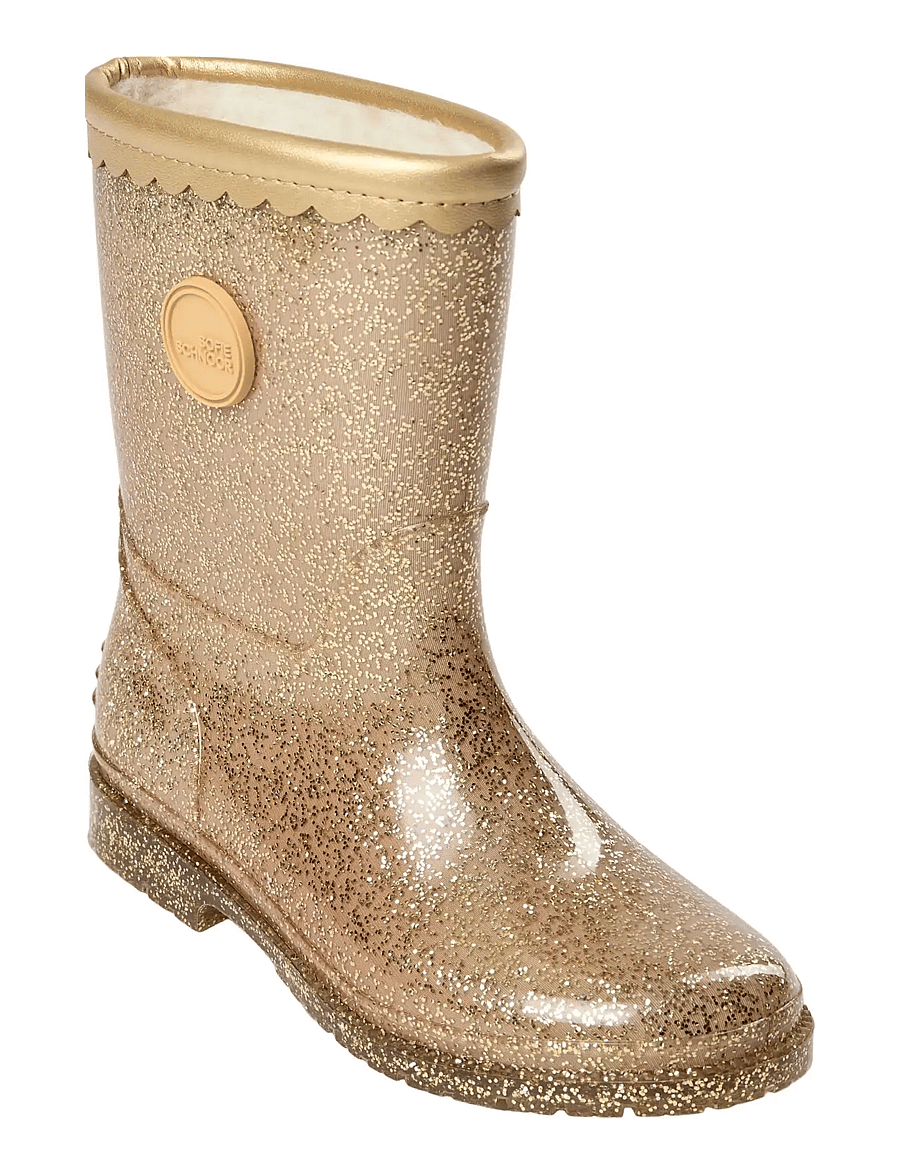 Sofie Schnoor Baby and Kids - NILLESK RUBBER BOOT W. LINING - gefütterte gummistiefel - champagne - 1