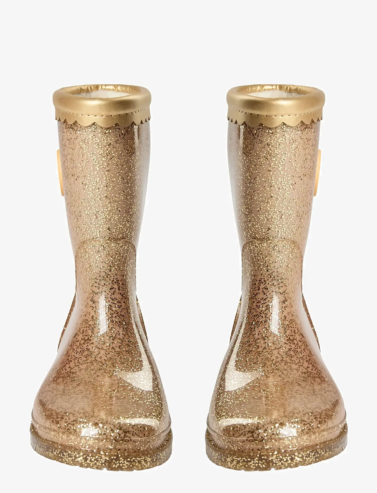 Sofie Schnoor Baby and Kids - NILLESK RUBBER BOOT W. LINING - gummistøvler med for - champagne - 2