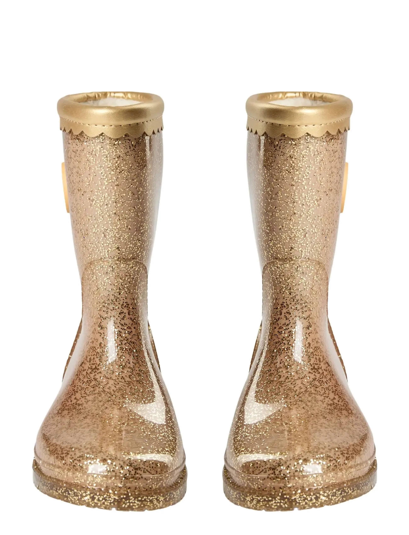 Sofie Schnoor Baby and Kids - NILLESK RUBBER BOOT W. LINING - gefütterte gummistiefel - champagne - 2