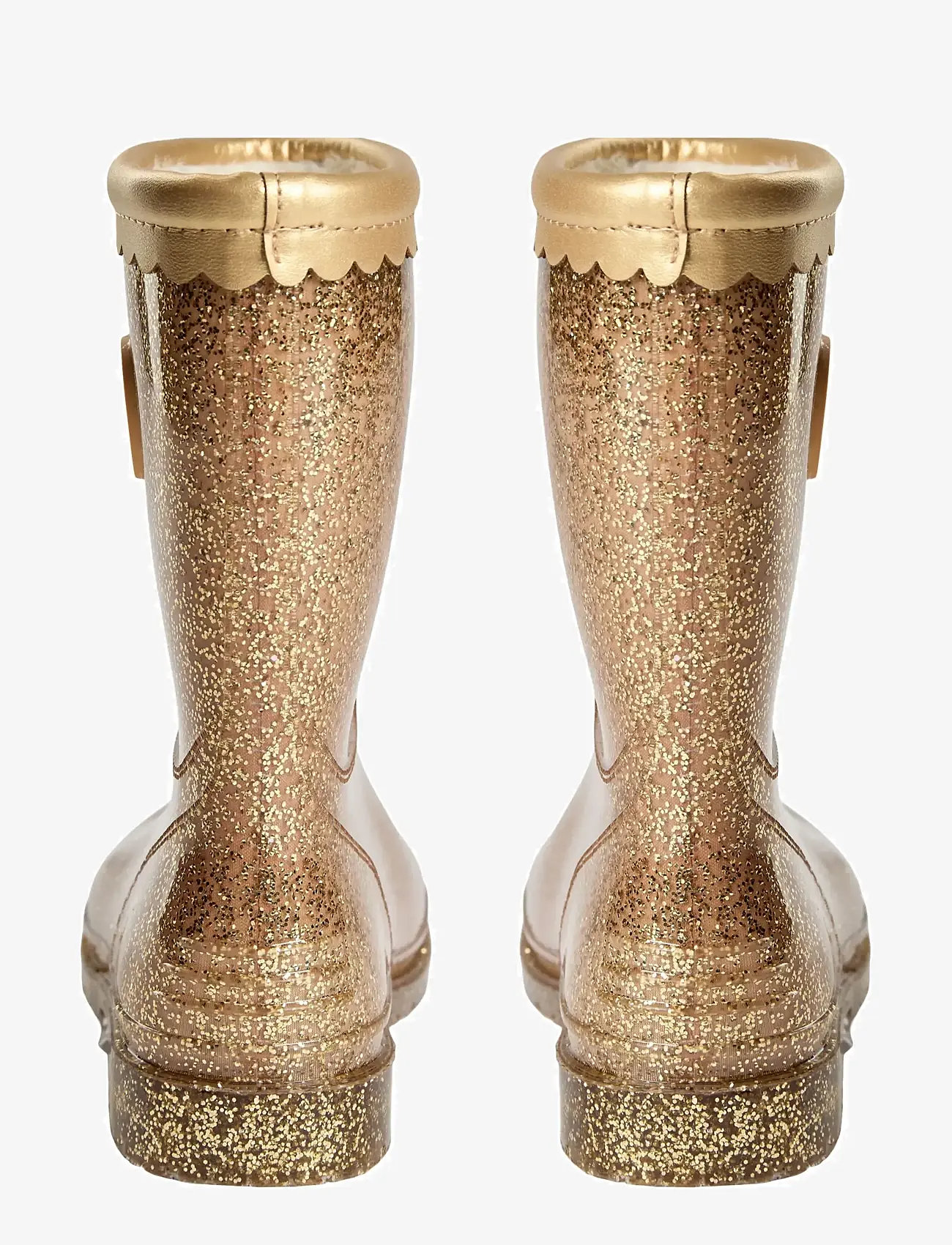 Sofie Schnoor Baby and Kids - NILLESK RUBBER BOOT W. LINING - gummistøvler med for - champagne - 3