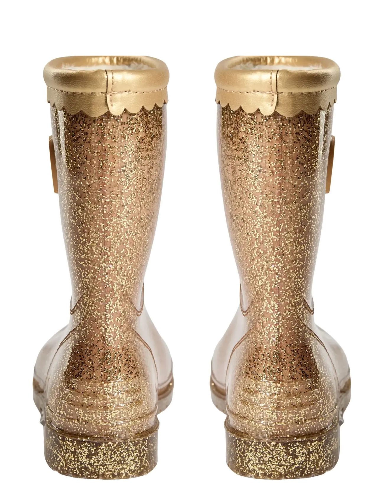 Sofie Schnoor Baby and Kids - NILLESK RUBBER BOOT W. LINING - gefütterte gummistiefel - champagne - 3