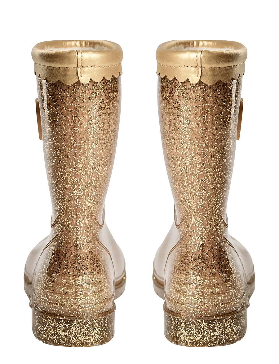 Sofie Schnoor Baby and Kids - NILLESK RUBBER BOOT W. LINING - gefütterte gummistiefel - champagne - 3