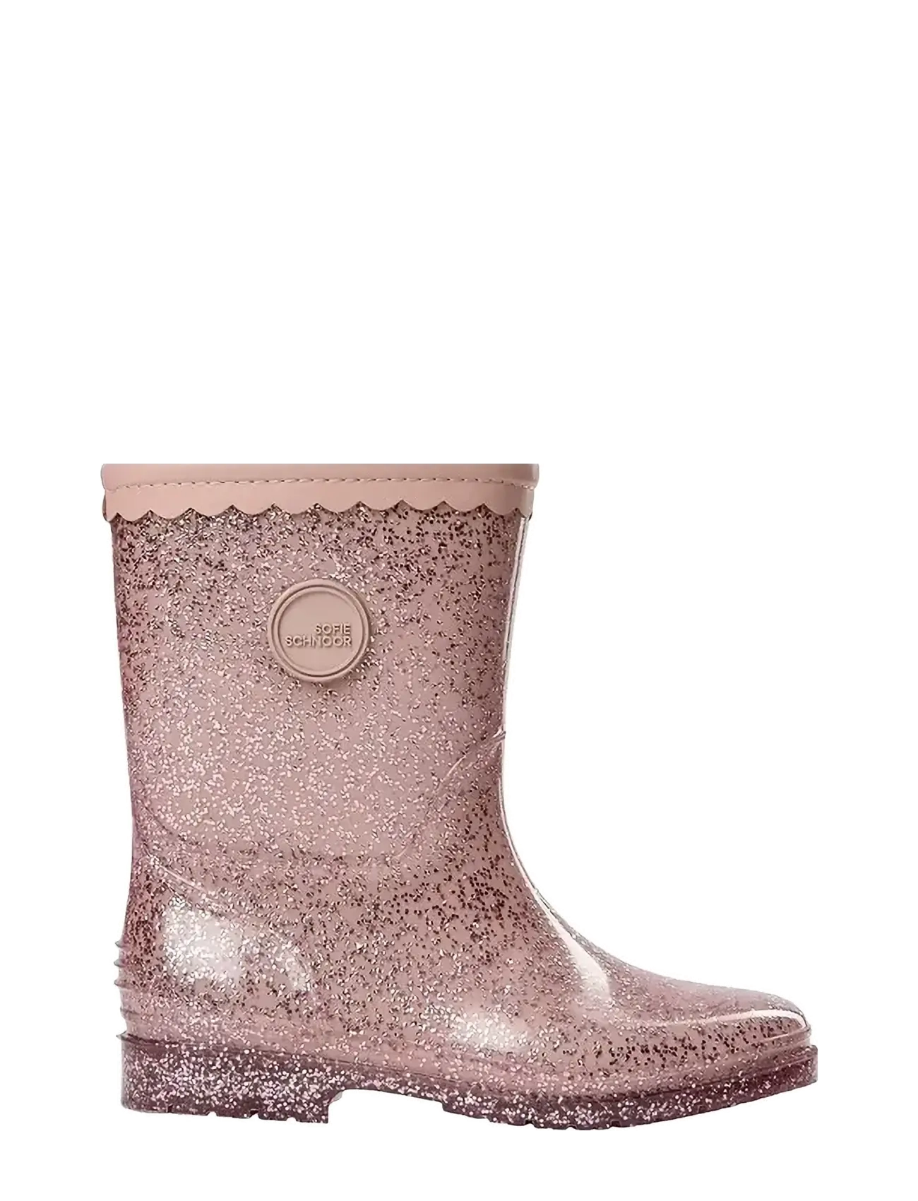 Sofie Schnoor Baby and Kids - NILLESK RUBBER BOOT W. LINING - voodriga kummikud - rose - 1