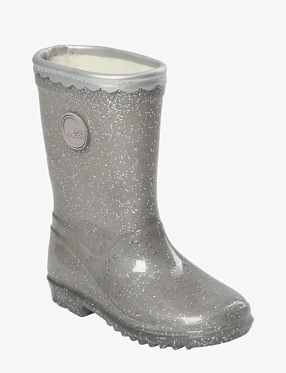 Sofie Schnoor Baby and Kids - NILLESK RUBBER BOOT W. LINING - gummistøvler med for - silver - 0