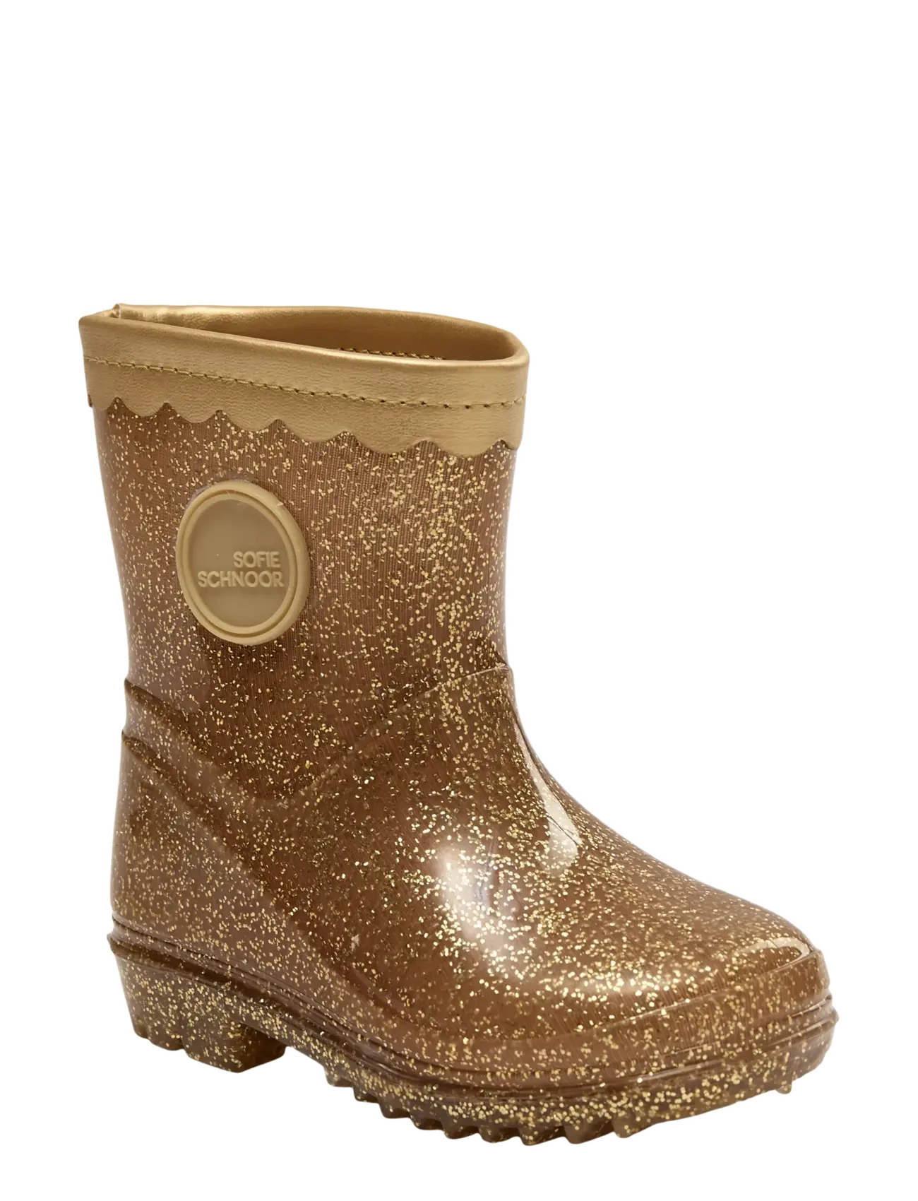 Sofie Schnoor Baby and Kids - PERLASK RUBBER BOOT W/O. LINING - ungefütterte gummistiefel - champagne - 1
