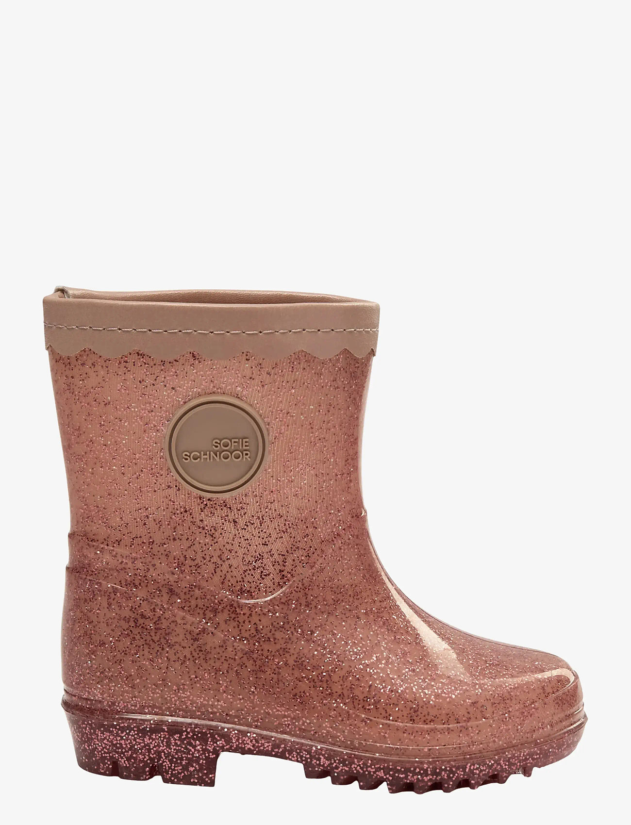 Sofie Schnoor Baby and Kids - PERLASK RUBBER BOOT W/O. LINING - voodrita kummikud - rose - 0