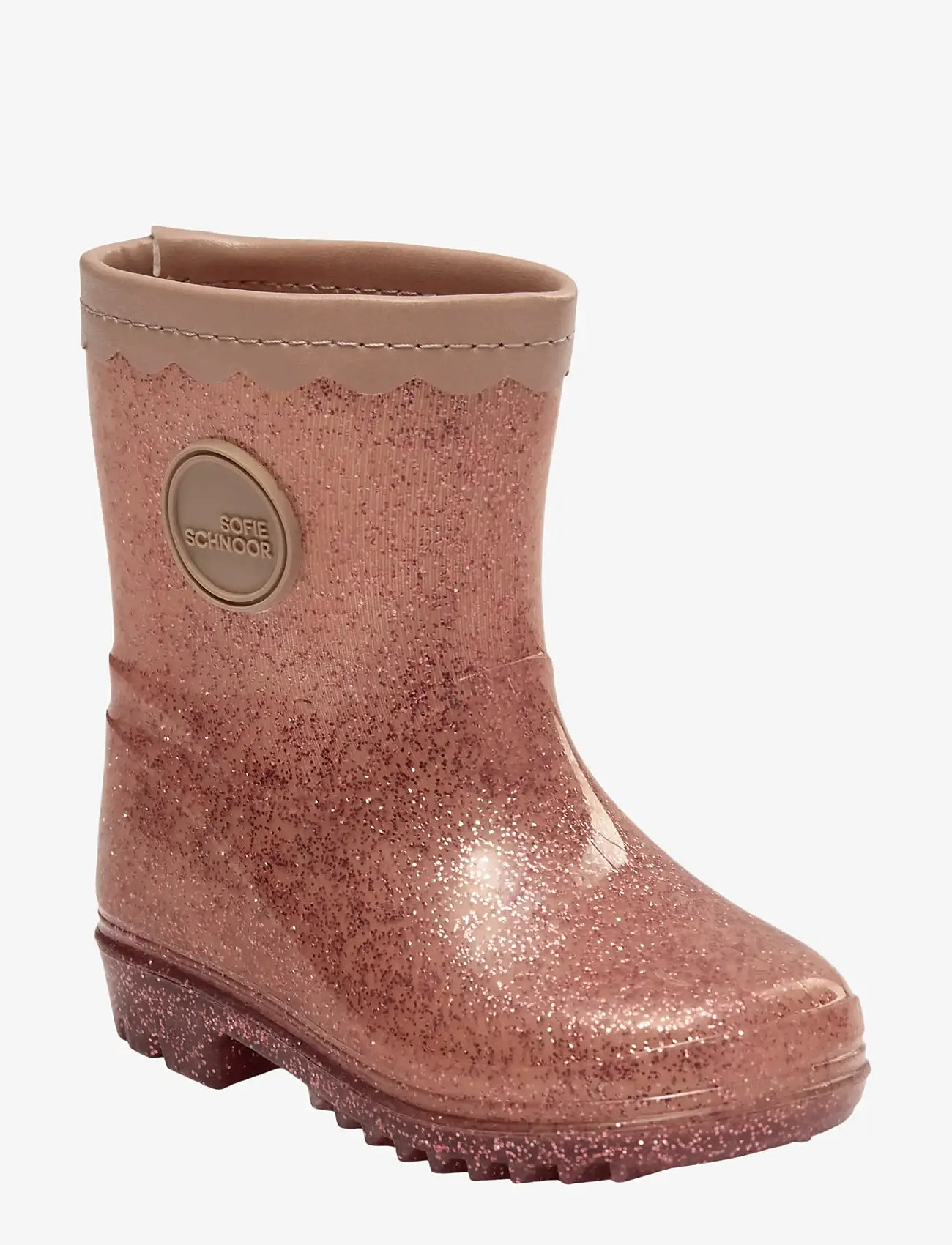 Sofie Schnoor Baby and Kids - PERLASK RUBBER BOOT W/O. LINING - voodrita kummikud - rose - 1