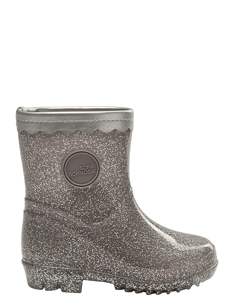 Sofie Schnoor Baby and Kids - PERLASK RUBBER BOOT W/O. LINING - ungefütterte gummistiefel - silver - 0