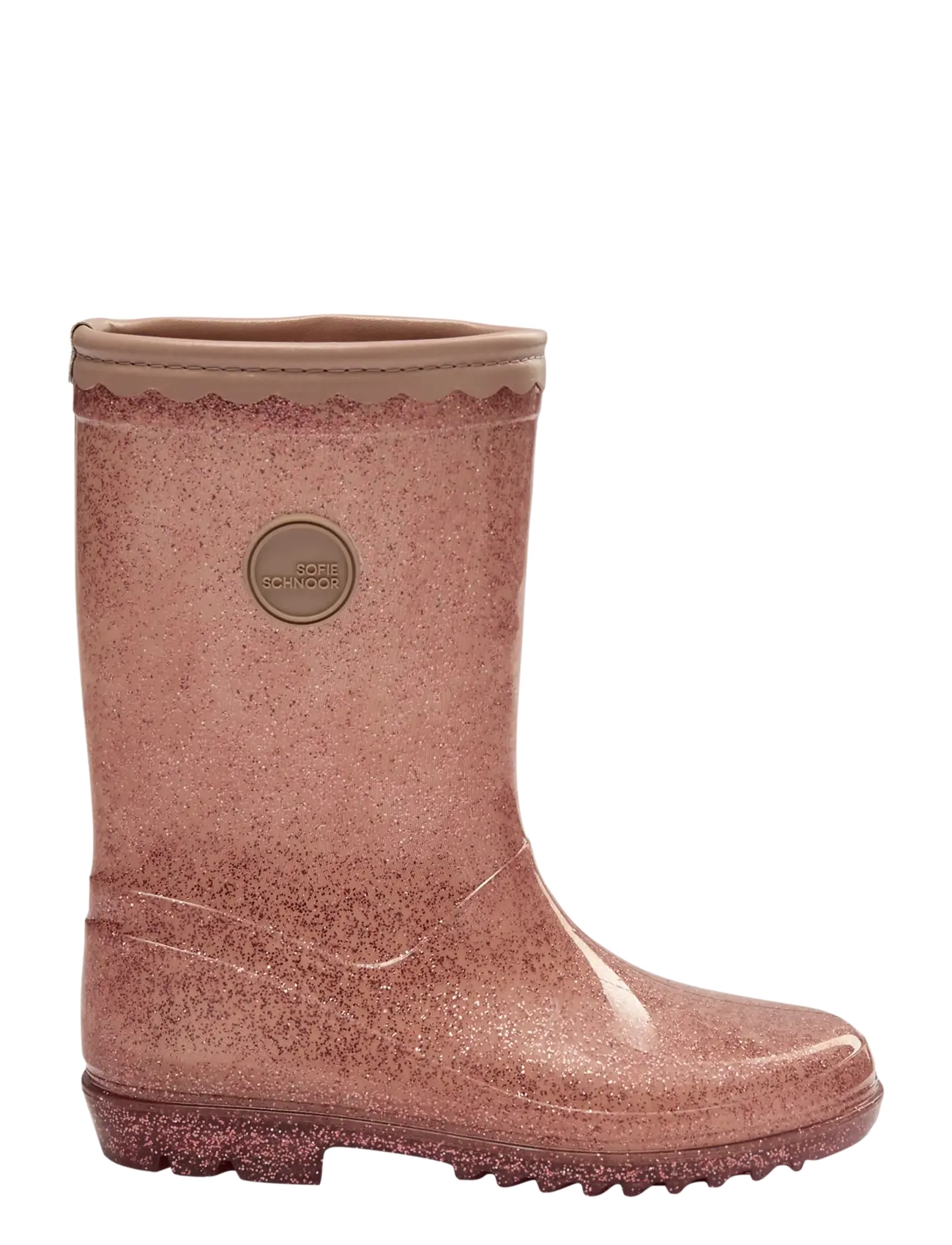 Sofie Schnoor Baby and Kids NILLESK RUBBER BOOT W/O LINING - Skor - ROSE / pink/rose
