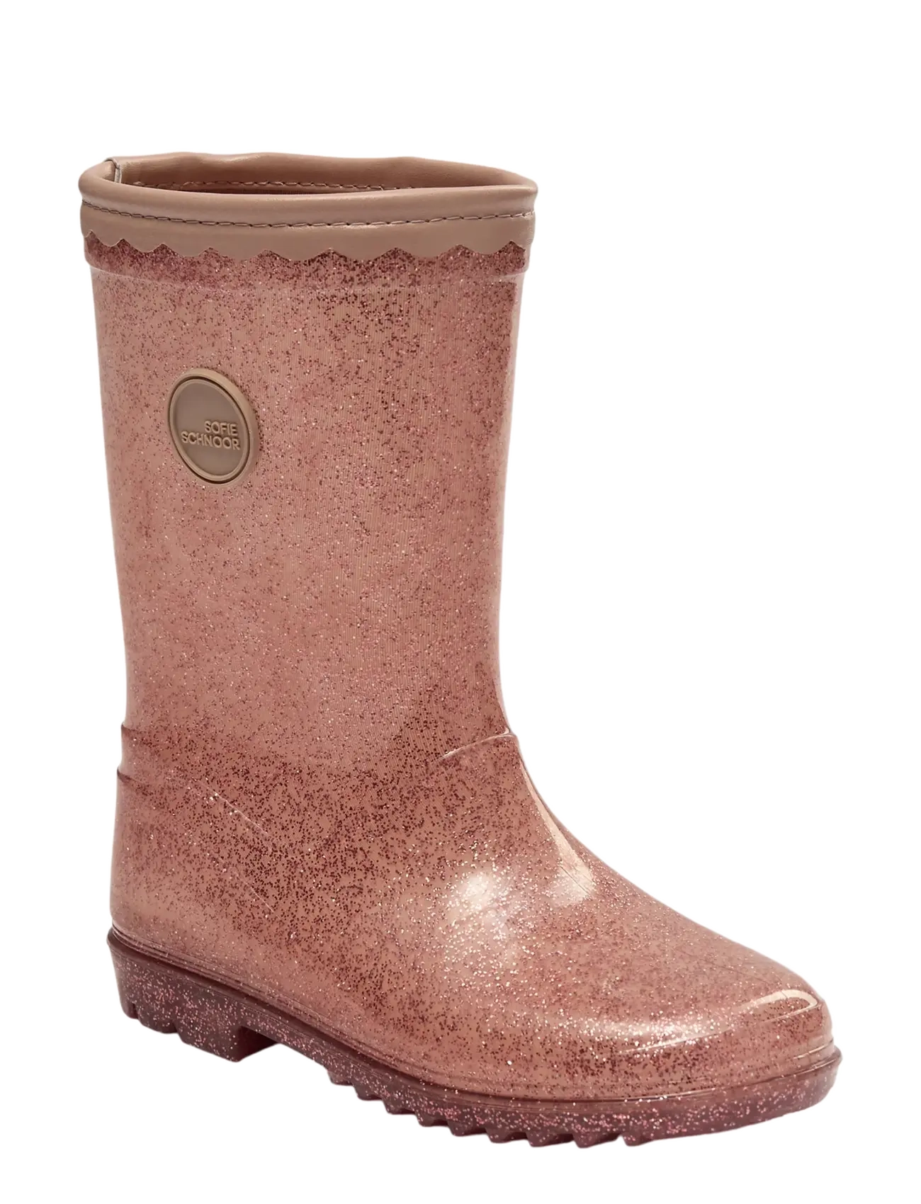 Sofie Schnoor Baby and Kids - NILLESK RUBBER BOOT W/O LINING - voodrita kummikud - rose - 1