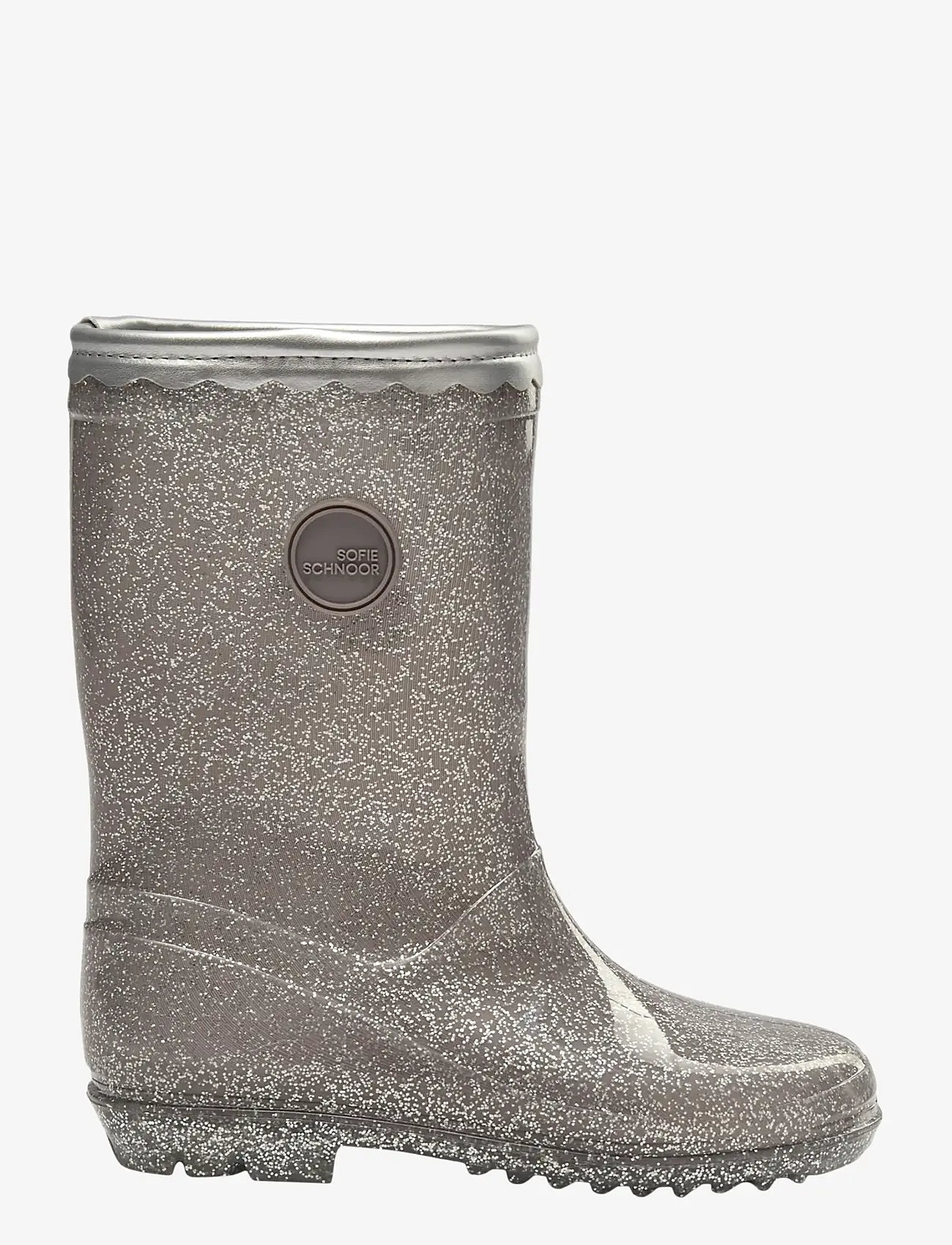 Sofie Schnoor Baby and Kids - NILLESK RUBBER BOOT W/O LINING - unlined rubberboots - silver - 0