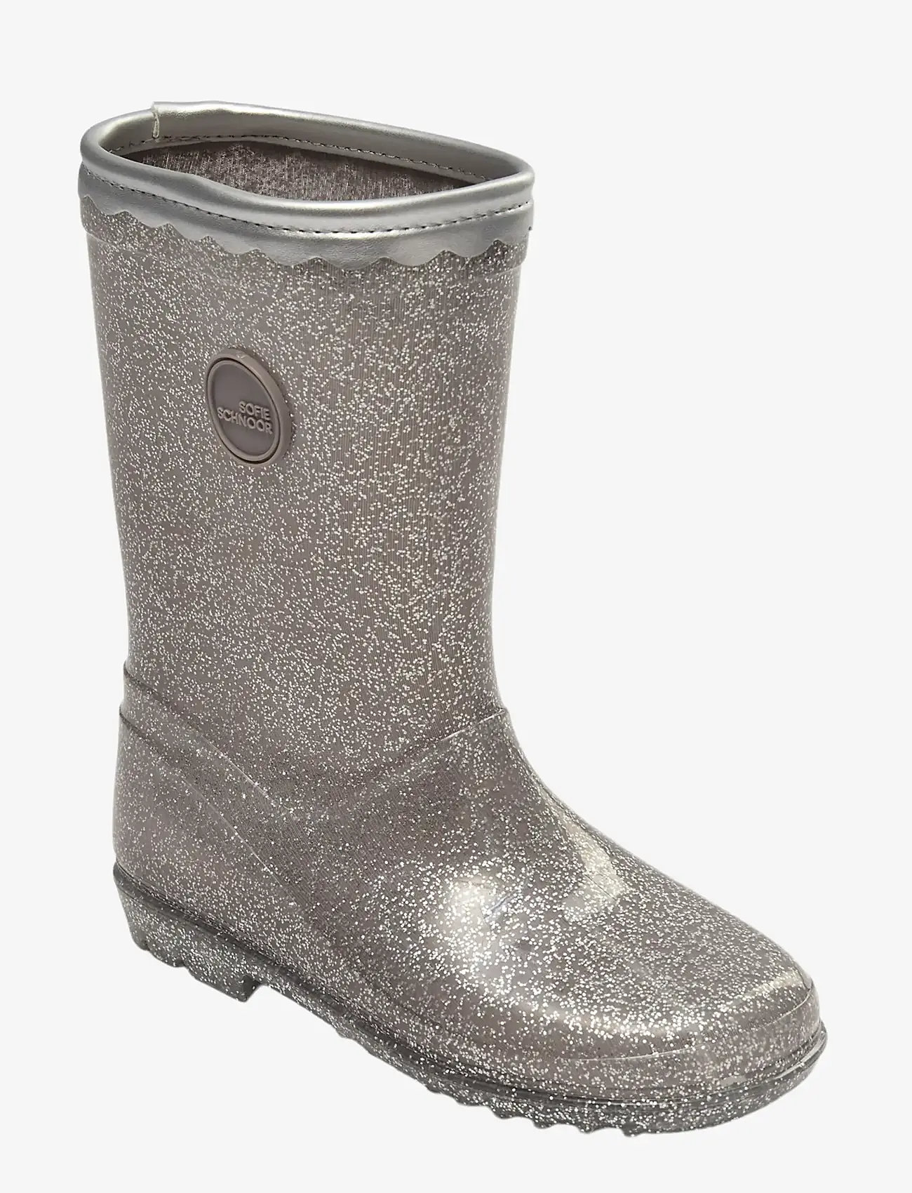 Sofie Schnoor Baby and Kids - NILLESK RUBBER BOOT W/O LINING - unlined rubberboots - silver - 1