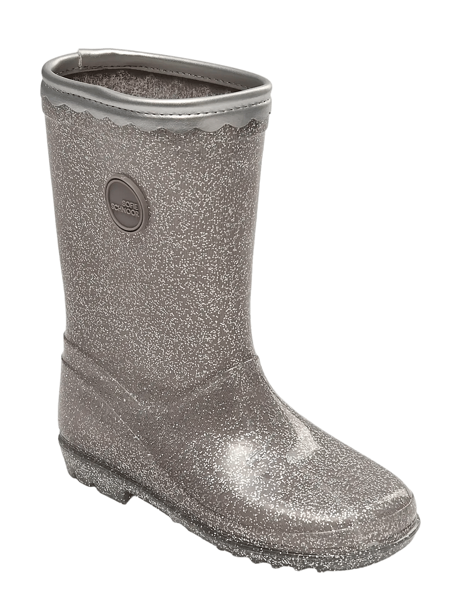 Sofie Schnoor Baby and Kids - NILLESK RUBBER BOOT W/O LINING - ofodrade gummistövlar - silver - 1