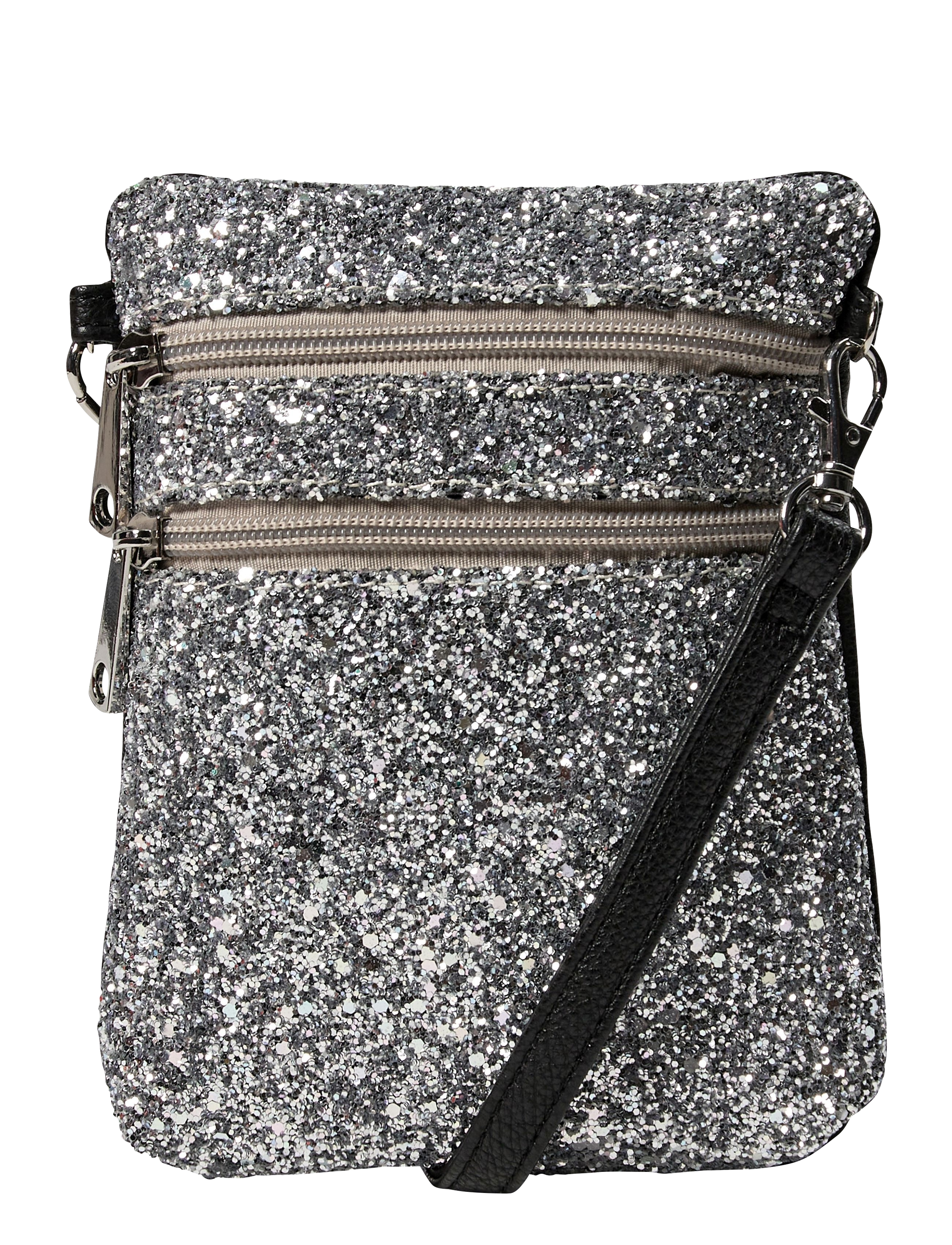 Sofie Schnoor Baby and Kids Crossbag, Børn, Glimmer Crossbody Taske, Sølv, Str: ONE SIZE