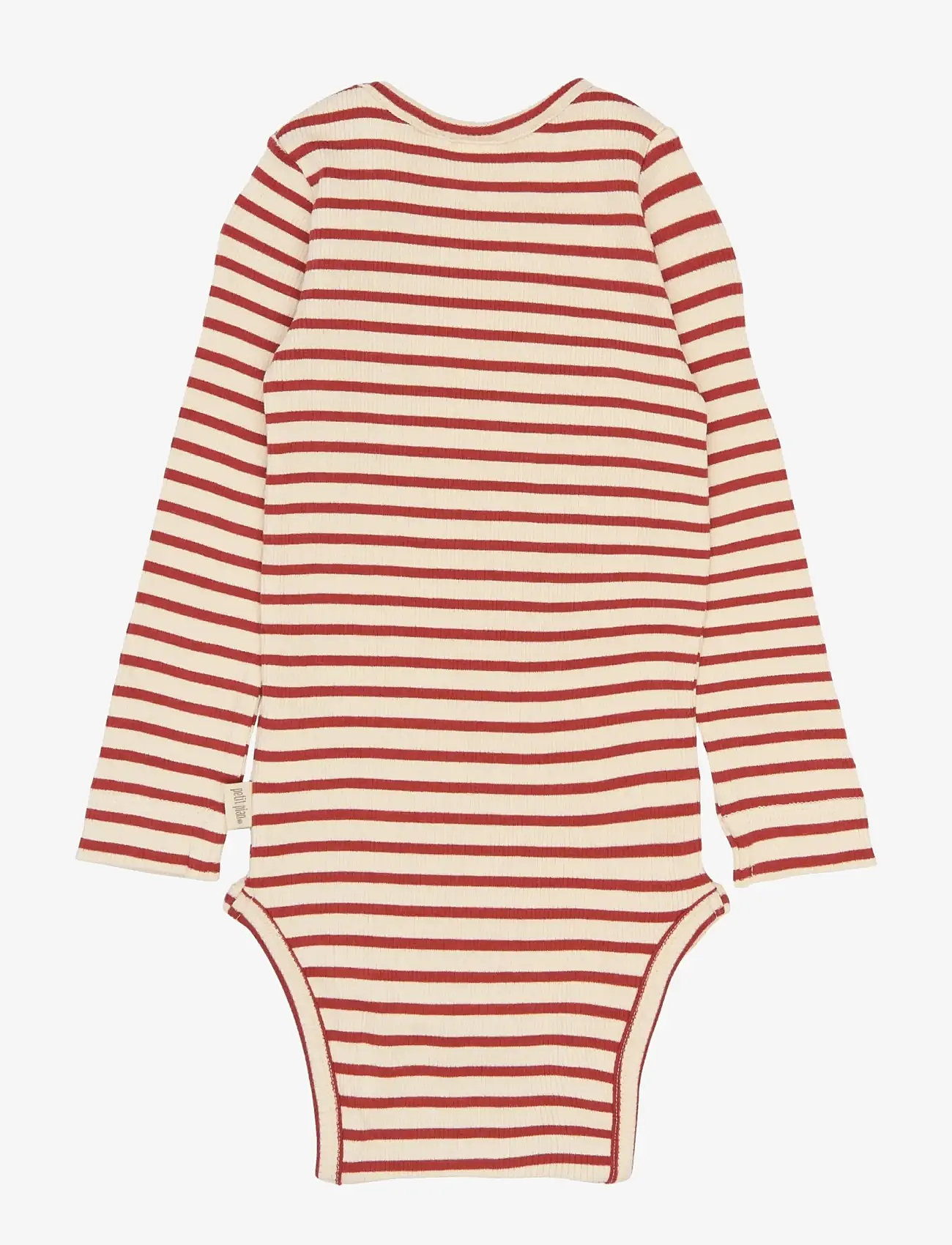Petit Piao - PPSky L_S Body - langärmelige bodys - cinnabar striped - 2