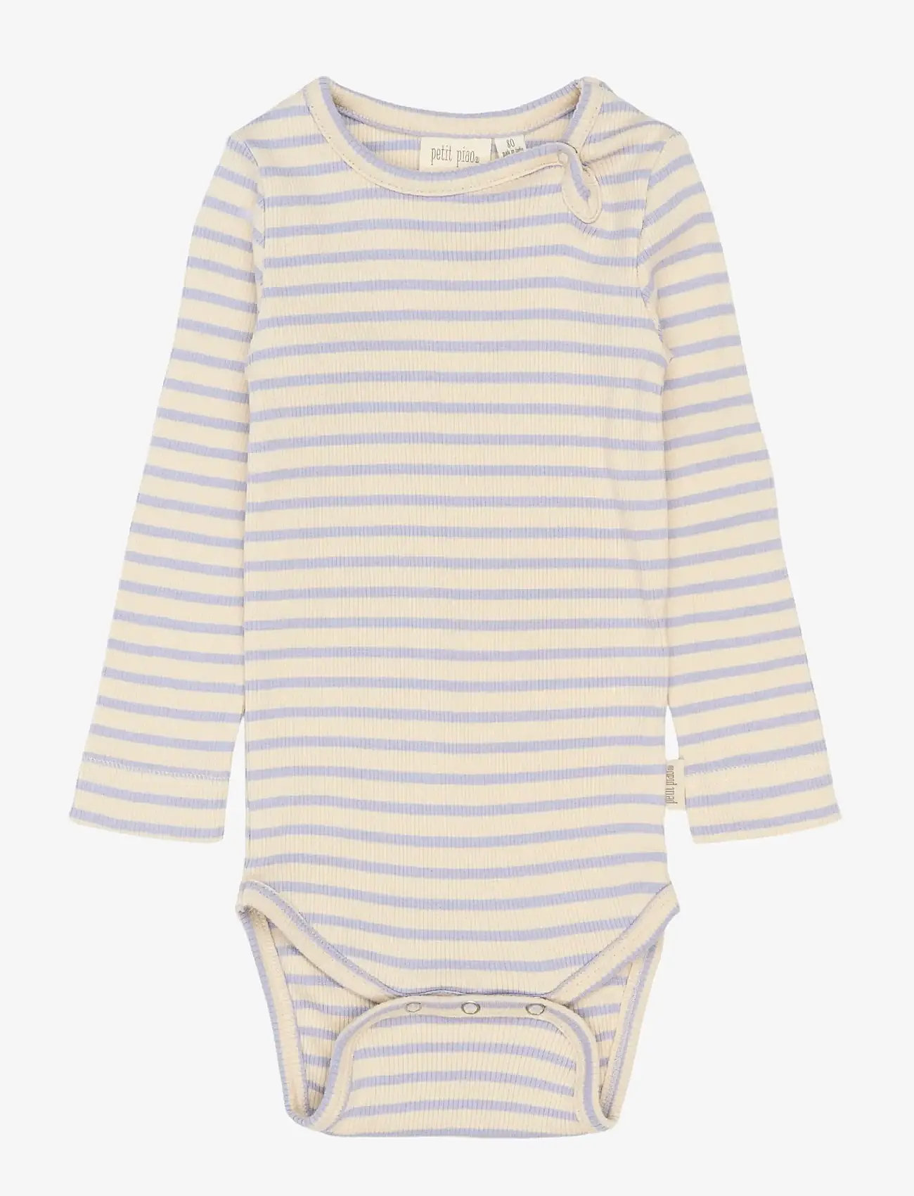 Petit Piao - PPSky L_S Body - pikkade varrukatega bodid - cosmic sky striped - 0