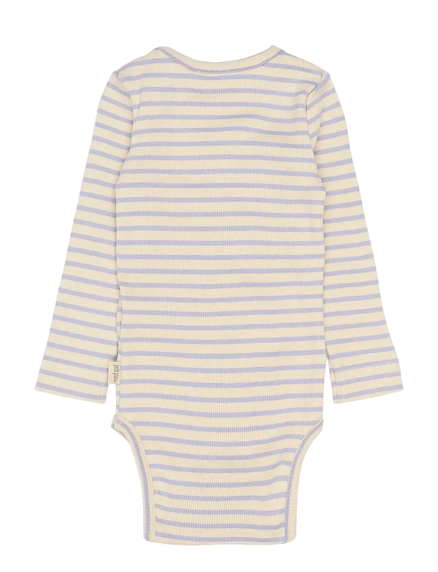 Petit Piao - PPSky L_S Body - langärmelige bodys - cosmic sky striped - 1